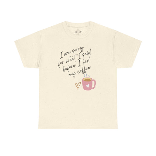 Not Before My Coffee